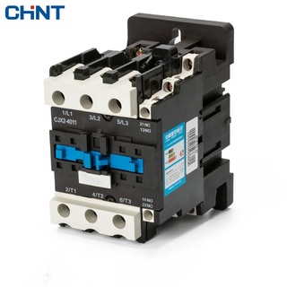 แมกเนติกคอนแทคเตอร์ Magnetic Contactor รุ่น CJX2 40-95A 220VAC "CHINT"