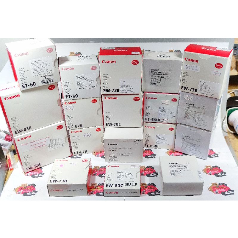 ฮูดแท้ Canon Hood Canonแท้ ของใหม่โล๊ะจากศูนย์ ฮูดเลนส์Canonแท้ กล้องมือสอง เลนส์มือสอง