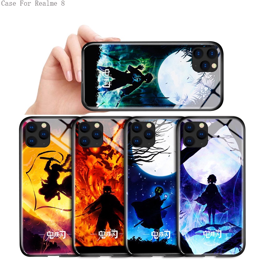 Realme 8 8i 7 Pro 7i C17 Narzo 20 30A 20 Pro 5G เคสเรียวมี สำหรับ Case Anime Devils Blade เคสโทรศัพท์