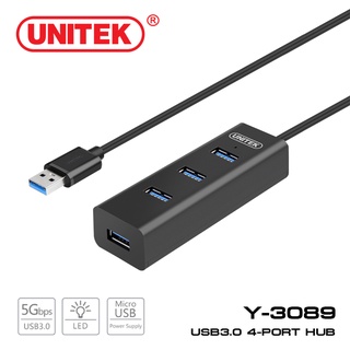 UNITEK HUB USB3.0 4-Port Y-3089 ประกัน 2 ปี