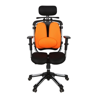 SB Design Square เก้าอี้สำนักงานเพื่อสุขภาพ HARA CHAIR รุ่น NIETZSCHE 2 LB-Orange (65x50x130 ซม.)