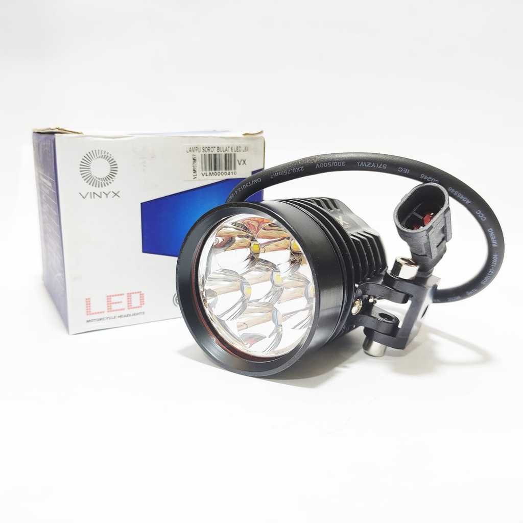 VINYX L6X SUPER BRIGHT UNIVERSAL 60 วัตต์ CREE LED SPOTLIGHT