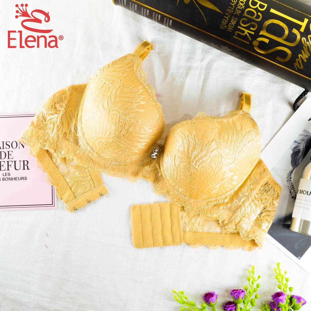 เอเลน่า บรา BH Medium Cup B 24493 - ขนาด 34B-40B - Bra Cup B