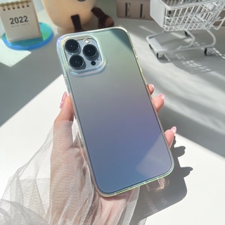 พร้อมส่ง🚀เคสสำหรับ iPhone เคสไอโฟน เคสมือถือ เคสเล่นแสง S4 hologram case โฮโลแกรมใสหลังแข็ง 7plus-13,13Pro,13Promax