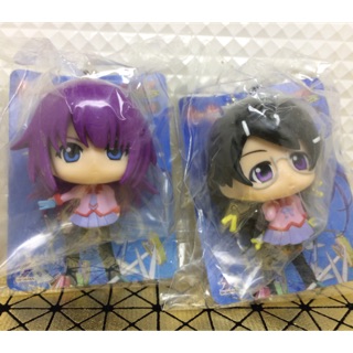 พวงกุญแจ น้องปู และน้องแมว Monogatari ของ🇯🇵แท้ มือ 1 สูง 5.5 CM ไม่รวมที่ห้อยครับ
