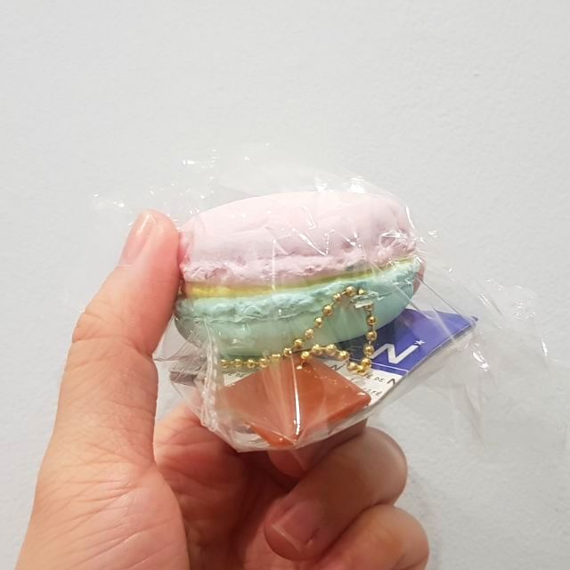 ของใหม่* สกุชชี่มาการอง cafe de n 🍰🧁