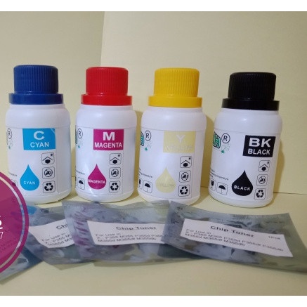HP CF410 CF410A Laserjet M477 M377 410A Toner Powder รีฟิล 1x ใช้