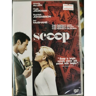 DVD : Scoop (2006) เกมเซอร์ไพร์สหัวใจฆาตกร " Woody Allen, Hugh Jackman, Scarlett Johansson " A Film by Woody Allen