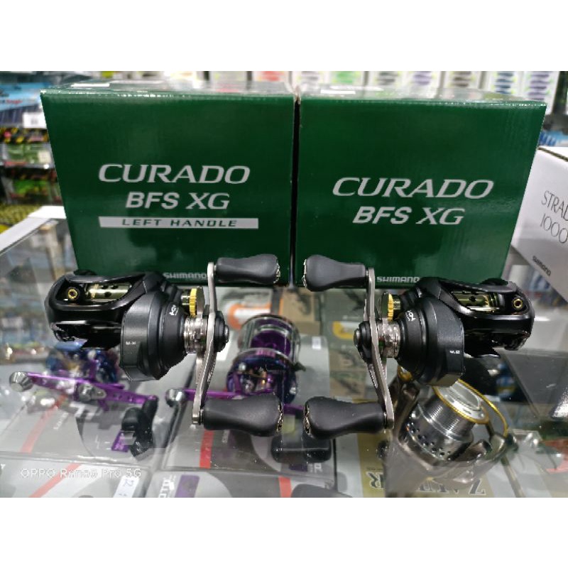 รอกSHIMANO CURADO BFS XG มีหมุนซ้ายและขวา