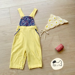 Once Upon A Time Kiddy - จั๊มสูทเด็กผู้หญิง - High waist - Yellow colour