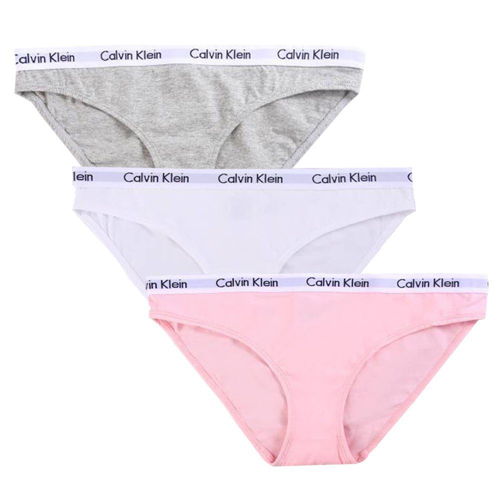 *Calvin Klein(3ชิ้นพร้อมกล่อง+ถุง) กางเกงในผู้หญิงCK เนื้อผ้าCotton underwear  แท้100%ดูดซับเหงื่อ เนื้อผ้าระบายอากาศได้
