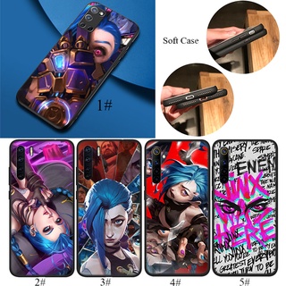 เคสโทรศัพท์มือถือแบบนิ่ม ลาย Arcane Jinx DI2 สําหรับ OPPO F9 F11 F17 F19 Pro Plus A7X A3S A5 A9 A74