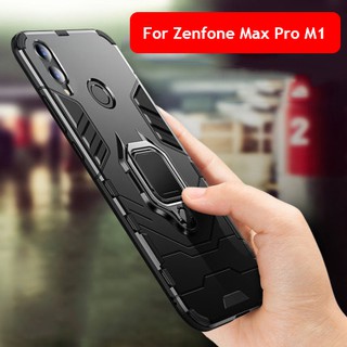 Asus Zenfone Max Pro M1 ฮาร์ดพีซี TPU ยืดหยุ่น บาง เคลือบ เคสไฮบริด เกราะป้องกัน เคสด้านหลัง