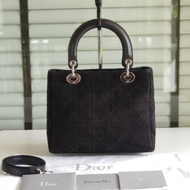 Dior lady lambskin bag