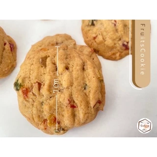 คุกกี้ผลไม้รวม ( fruits cookie ) โฮมเมด คุกกี้เนย ( ชิ้นละ 6 บาท เมื่อสั่งขั้นต่ำ 10 ชิ้น )