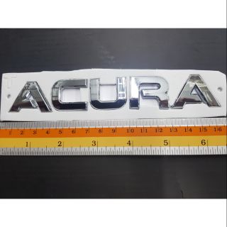Logo Acura ตัวอักษรแยก งานพลาสติก