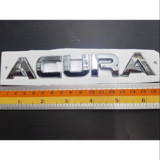 Logo Acura ตัวอักษรแยก งานพลาสติก