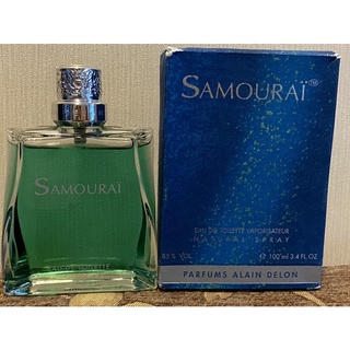 Samourai by Alain Delon For Men Eau de Toilette 3.4 fl oz 100 ml Spray Vintage Discontinued NIB.