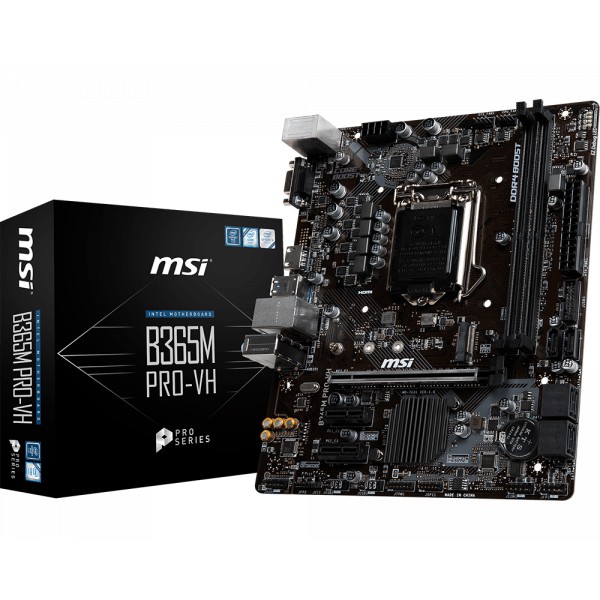 (เมนบอร์ด) Mainboard MSI B365M Pro-VH (LGA1151) Intel Gen8-9