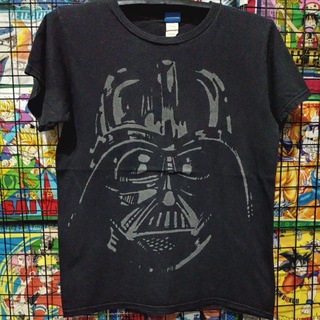 เสื้อยืดมือสอง Usa Star Wars Jedi Size S-M อก19/ยาว25.5