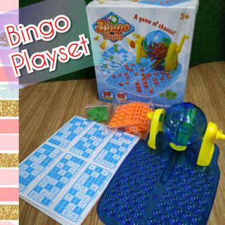 บิงโกล็อตโต้เพลเซ็ต (Bingo Playset)

มีการ์ดหมายเลขให้ถึง 48 ใบ

ลูกบอลตัวเลข 90 ลูก สำหรับใส่เข้าไปในรูเล็ต
ราคา 199บาท