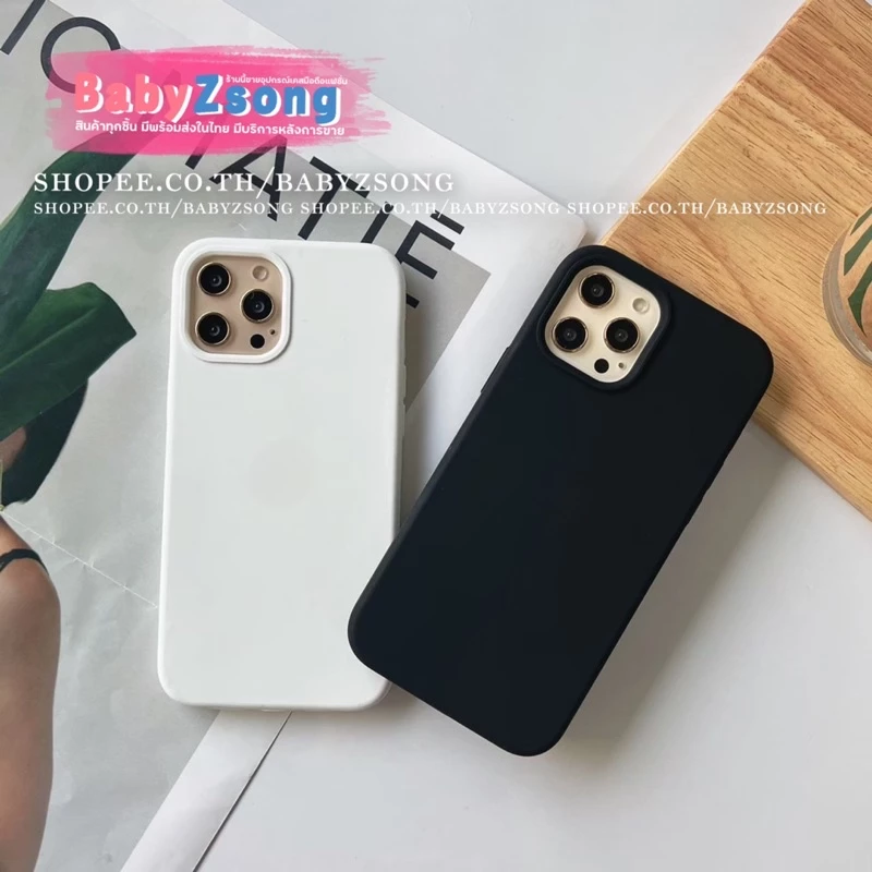 SET01 Siliconeกำมะหยี่ เคสซิลิโคนสีพื้นกำมะหยี่ เคสสำหรับรุ่นไอโฟน 78/SE-17 17Air 17Pro 17ProMax thumbnail 6