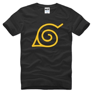 เสื้อยืดแขนสั้น ผ้าฝ้าย พิมพ์ลายการ์ตูนนารูโตะ Uzumaki แฟชั่นสําหรับผู้ชายS-5XL