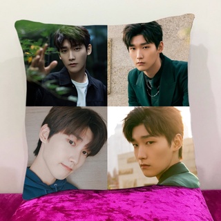 หมอนอิงสั่งทำ ใส่ได้4รูป หมอนอิงขนนุ่ม หมอนอิงโซฟา หมอนอิงในรถ หมอนอิง Cushions สิงเจาหลิน Xing ZhaoLin