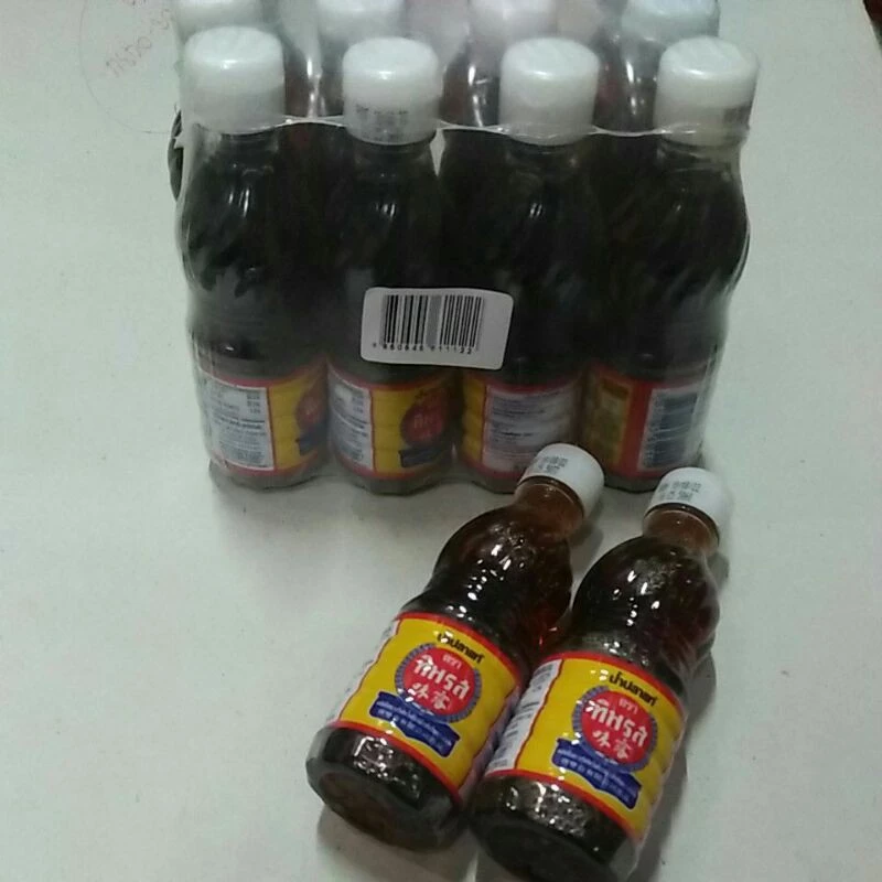 น้ำปลาทิพรส ขนาดแบบพกพา 60 ม.ล(6 ขวด)น้ำปลาแท้ตราทิพรสขนาดแบบพกพาใช้สะดวก