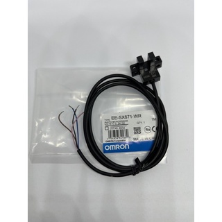 EE-SX671-WR  ระยะจับ 5mm จับวัตถุทึบเเสง  ก้ามปู 4 สาย  NPN 5V-24VDC