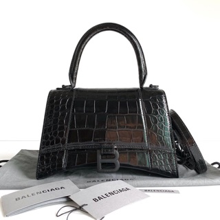 New! Balenciaga Hourglass Small Croc Embossed รุ่นใหม่ปี19