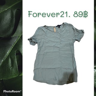 forever21 เสื้อคอกลมใส่ทำงานได้(B32)