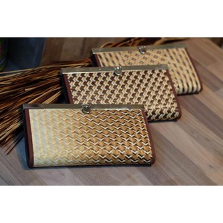 Bamboo Wallet code : BP003 กระเป๋าสตางค์ ไม้ไผ่