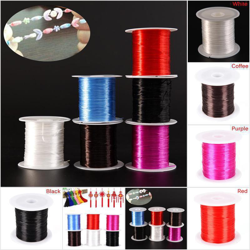 Spool of Crystal Clear Strong & Stretchy Elastic Beading Thread Cord Wire Jewell digitalmart