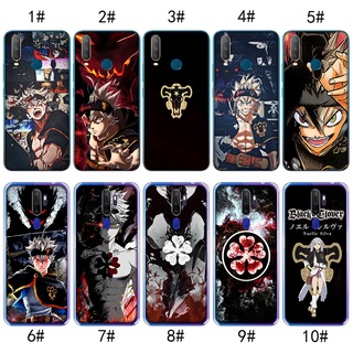 เคสโทรศัพท์มือถือ แบบใส ลายการ์ตูนอนิเมะ Black Clover สําหรับ OPPO F5 F7 F9 F11 A9 Pro A73 2017 EG6