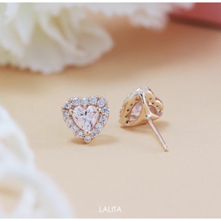 LALITA.BKK - Heartbeat Earrings ต่างหูหัวใจล้อม