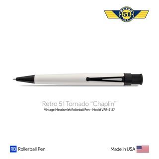 Retro 51 Tornado "Chaplin" Vintage Metalsmith Rollerball Pen - ปากกาโรลเลอร์บอลล์เรโทร 51 ทอร์นาโด