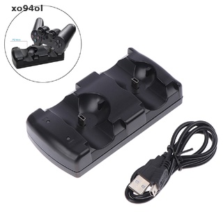 Xo94ol PS3move/PS3 ที่ชาร์จจอยสติ๊กควบคุม USB สําหรับ Sony PS3