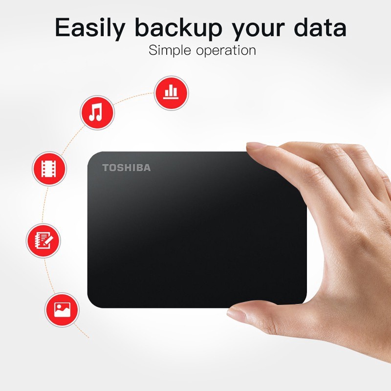 Bargain price Toshiba Hard Disk External 1TB/ 2TB TOSHIBA Canvio Harddisk #7