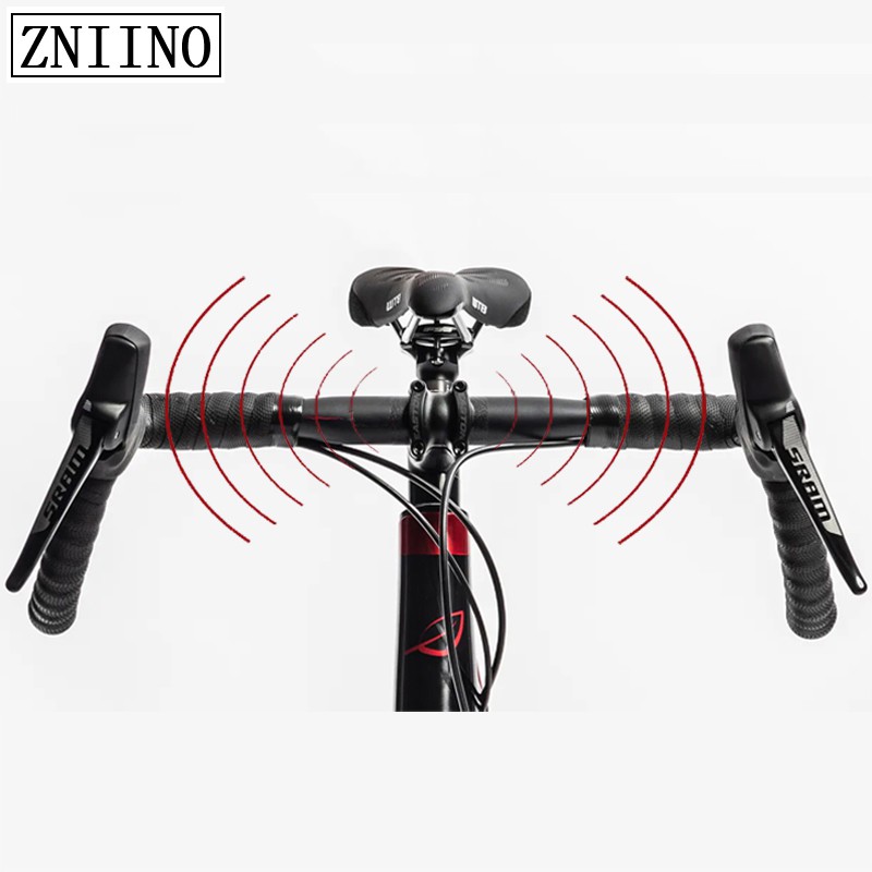2022 ZNIINO ใหม่คาร์บอนกรวดแฮนด์ Big Flare Bar Cycle cross Road Bike handle 400/420/440 มม.คาร์บอนไฟเบอร์
