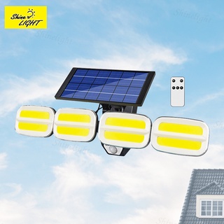 Shinelight SR ไฟ Solar Cell สปอร์ตไลท์ ไฟโซล่าเซลล์ พลังงานแสงอาทิตย์ หมุนพับได้