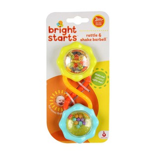 Bright Starts- ห่วงเขย่ากรุ๊งกริ๊ง(Rattle&amp;Shake Barbell)