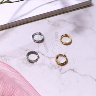 Mini Circle - earring 925 sterling high quality ต่างหูเงินแท้