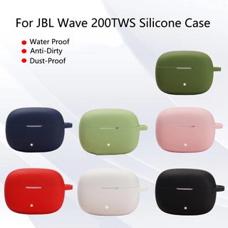 เคสซิลิโคน case JBL Wave 200 Tws หูฟัง ฝาครอบป้องกันแบบนุ่มกันกระแทก JBL W200 อุปกรณ์เสริมบลูทูธ