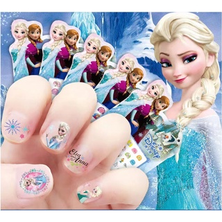 ❤สติ๊กเกอร์ติดเล็บ❤3dสติ๊กเกอร์ติดเล็บเด็กลายการ์ตูนสไตล์เจ้าหญิง, nail stickers