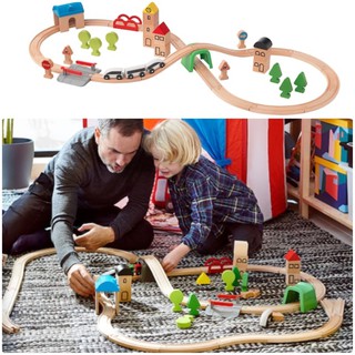 ชุดรถไฟพร้อมราง 45 ชิ้นรุ่น LILLABO ของคุณภาพจากikea