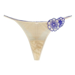 Annebra กางเกงใน ทรงจีสตริง ผ้าลูกไม้ G-String Panty รุ่น AU3-679 สีชมพู สีน้ำเงิน