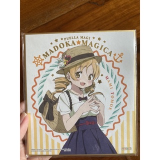 (แท้มือ1) shikishi Mami Tomoe Mahou Shoujo Madoka Magica