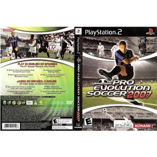 แผ่นเกมส์ PS2 Winning Eleven Pro Evolution Soccer 2007   คุณภาพ ส่งไว (DVD)