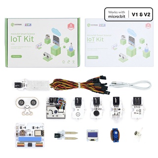 ชุดการเรียนรู้ IoT วิทยาศาสตร์และการเขียนโปรแกรม micro:bit Smart Science IoT Kit ElecFreaks ในชุดไม่รวมไมโครบิต